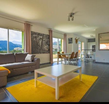 Chez Pasqua ! Appartement Spacieux Avec Terrasse 2 Chambres 6 Couchages En Rooftop LʼÎle-Rousse المظهر الخارجي الصورة